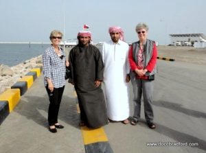 Cindy Bradford in Oman